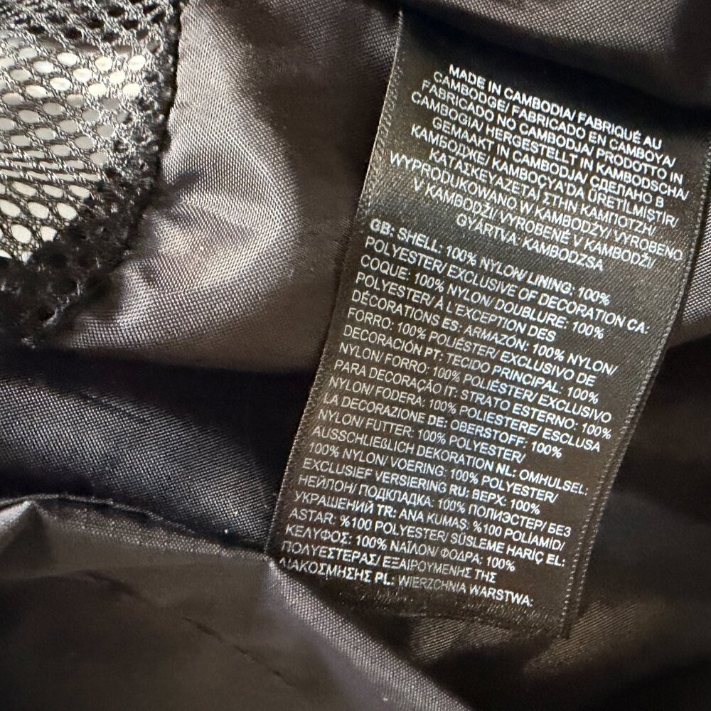 The North Face Antora Waterproof Shell Jacket Size XL in Black - Picture 10 of 10